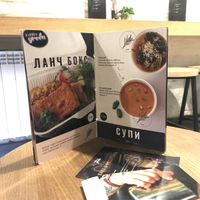 Menu in english is available  at Little Green in Lviv