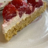 Erdbeertorte  at Cafe Tomorrow in Linz Am Rhein