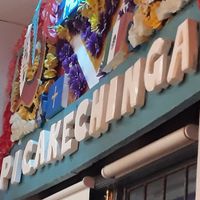 Characterful interior at Picakechinga in Aviles