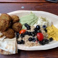 Mezze small  at Foodhallen in Amsterdam