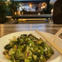 Green Thai Curry Noodles  at Foodhallen in Amsterdam