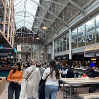 Inside  at Foodhallen in Amsterdam