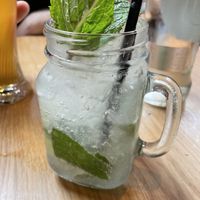 Homemade lemonade   at Foodhallen in Amsterdam