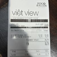 bill  at Foodhallen in Amsterdam