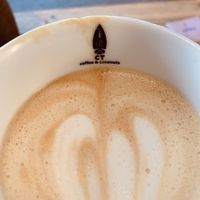 latte oatmilk at CT Coffee & Coconuts in Amsterdam