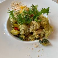 Risotto at Veganeeta Home in Balatonalmadi