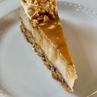 Cheesecake at Veganeeta Home in Balatonalmadi