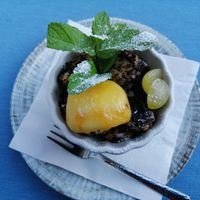 Mákos guba at Veganeeta Home in Balatonalmadi