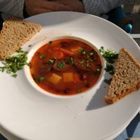 Babgulyás at Veganeeta Home in Balatonalmadi