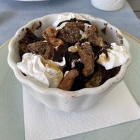 dessert I can't remember or spell the name of  at Veganeeta Home in Balatonalmadi