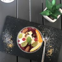 Panna Cotta at Veganeeta Home in Balatonalmadi
