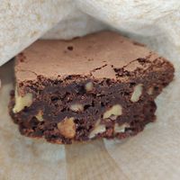 Vegan Brownie at beGreen in Valencia