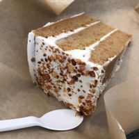 Tarta de calabaza at beGreen in Valencia