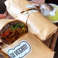 Burritos at Go Vegan! Grab N Go in Guangzhou