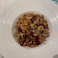 Vegan pasta   at Osteria Caffe Monte Baldo in Verona