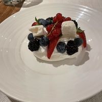 Vegan Pavlova   at Osteria Caffe Monte Baldo in Verona