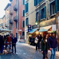 View of the Restaurant   at Osteria Caffe Monte Baldo in Verona