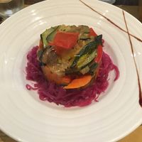 Vegetable meuillefuille  at Osteria Caffe Monte Baldo in Verona