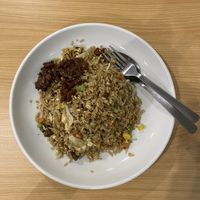 Salted fish fried rice  at Tze Ern Vege Restaurant 慈恩素食 in Kuala Lumpur