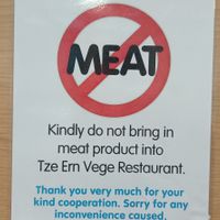 Very tasty vegetarian food at Tze Ern Vege Restaurant 慈恩素食 in Kuala Lumpur