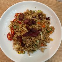 Petai Fried Rice at Tze Ern Vege Restaurant 慈恩素食 in Kuala Lumpur