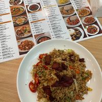 Petai Fried Rice at Tze Ern Vege Restaurant 慈恩素食 in Kuala Lumpur