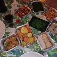 The dumplings are my favorites at Bambu Chinese Brasserie in Rome