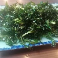 Fried algea at Bambu Chinese Brasserie in Rome