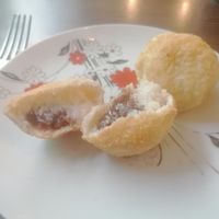 Coconut mochi ❤️ at Bambu Chinese Brasserie in Rome