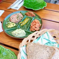 Vorspeisenteller at Gasthof Falkenhorst in Burig