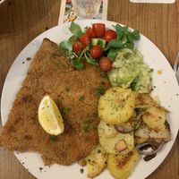 Veganes Schnitzel   at Gasthof Falkenhorst in Burig