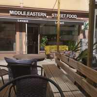 Outdoor area at Levant - Kallio in Helsinki