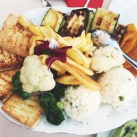 Vegan plate for two. at Gostišče pri Vidi in Sostanj