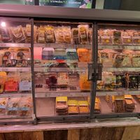 Veg section fridge at EkoPlaza in Haarlem