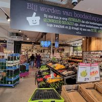 Inside at EkoPlaza in Haarlem