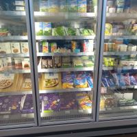 EkoPlaza freezer at EkoPlaza in Haarlem