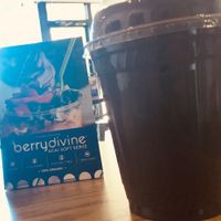 Regular size Greenie smoothie  at Berry Divine Acai Bowls in Sedona