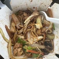 No oyster sauce lo mein  at Hong Kong in Battle Creek
