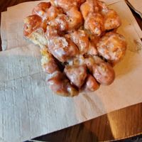 Apple fritter - delicious! at Mighty-O Donuts - Denny Triangle in Seattle