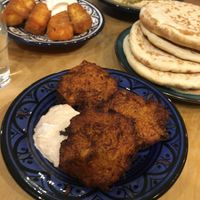 Patatoes patty at Levantine in Paris