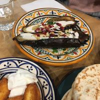 Eggplant at Levantine in Paris