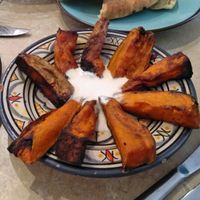 Roasted Sweet Potatoes (vegan) at Levantine in Paris