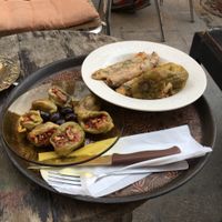 Stuffed pepper and stuffed cabbage  at Sole Insight in Beirut