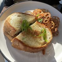 Jackfruit toastie  at Kickaboom in Glenbrook