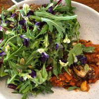 Cauliflower and rocket salad - yum! at Kickaboom in Glenbrook