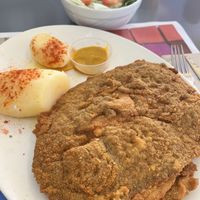Cachopo de seitan  at La Cachopería in Aviles