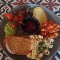 Vegan breakfast at Watertank Cafe in Alice Springs