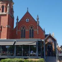 From the outside at Dear Abbey in Moonee Ponds