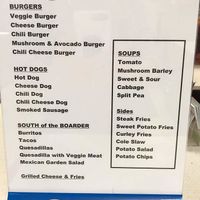 The Vegan Menu at Ken's Diner & Grill in Skokie, Illinois at Ken's Diner in Skokie