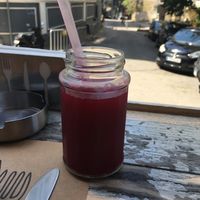 Pomegranate juice  at The Barn in Beirut